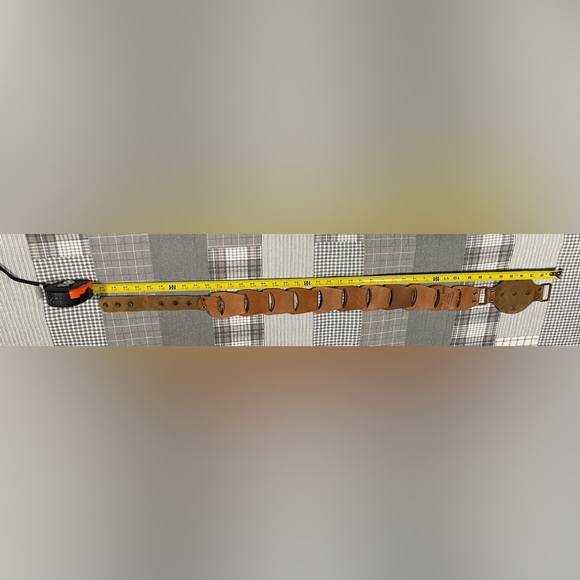 Leatherock belt boho 70s seventies Daisy Jones Stevie Nicks western cowgirl - Picture 7 of 10